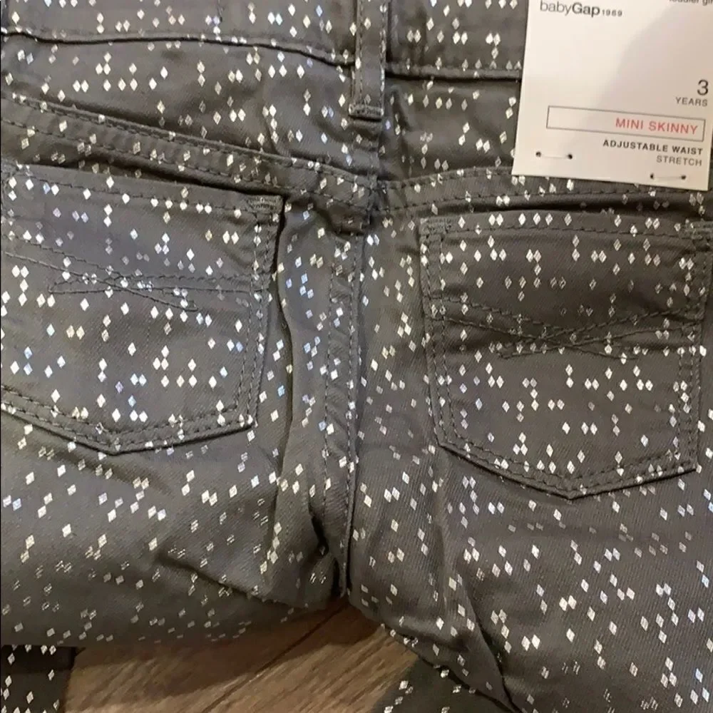 Gap mini skinny adjustable waist pants